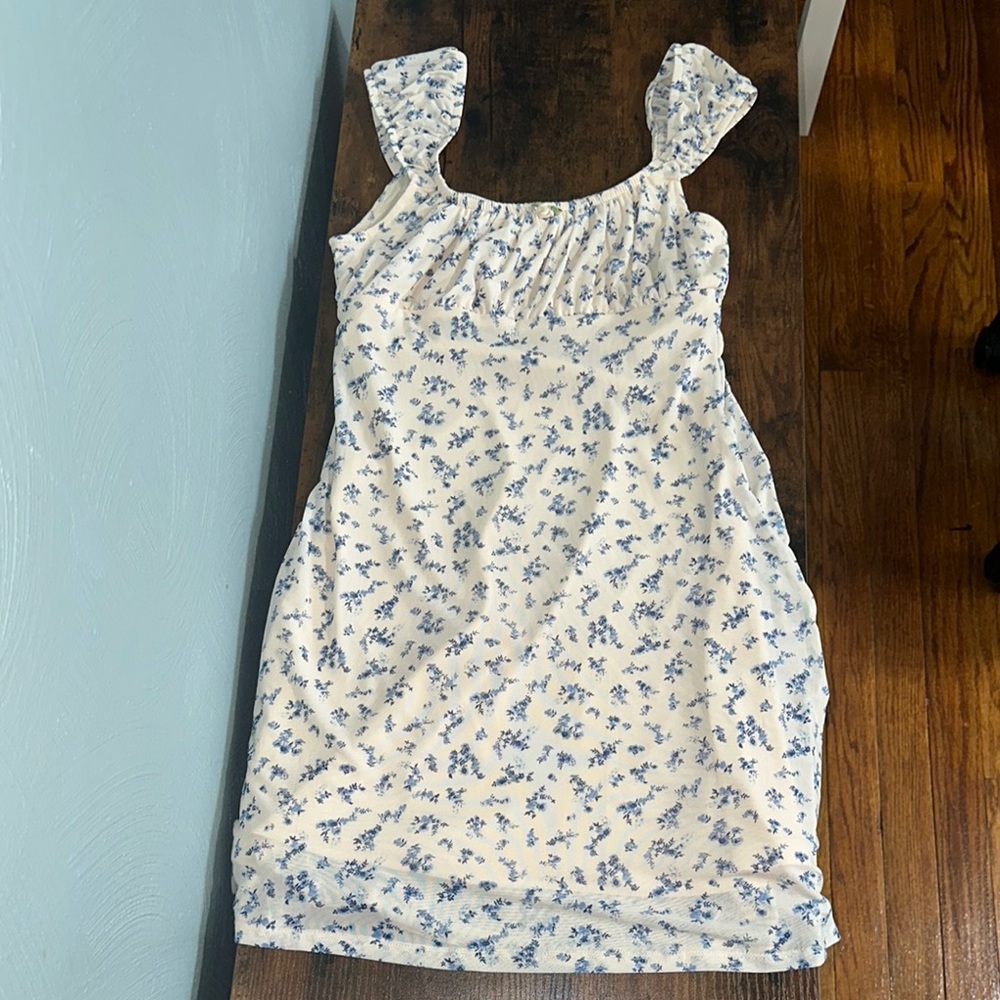 Hippie Rose Blue Floral Dress